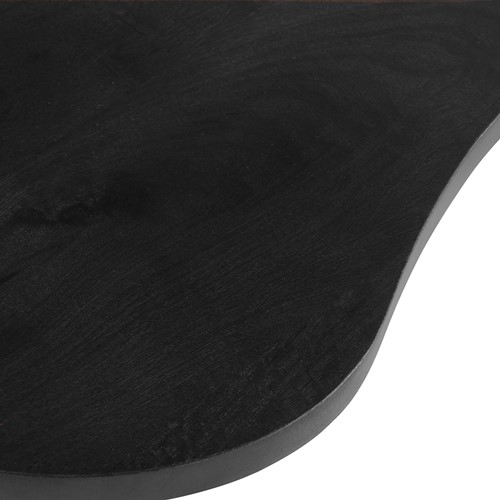 Firenze Couchtisch 85, Bohnenform, Black - Mix & Match Collection-5