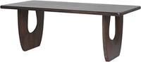 Table séjour 220, Mango Brown Walnut - Handai Table Collection