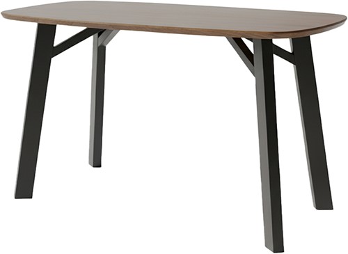 Bartisch Dänisch oval 160, Mango Dark Malt - Izakaya Table Collection