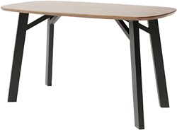 Bartable danish oval 160, Mango Smooth Natural - Izakaya Table Collection