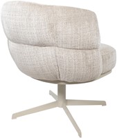 JLo dining chair - swivel 360 beige - Star Collection-10