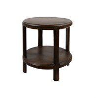 End table Ø50, H50, Mango Brown Walnut - Jumbo Collection
