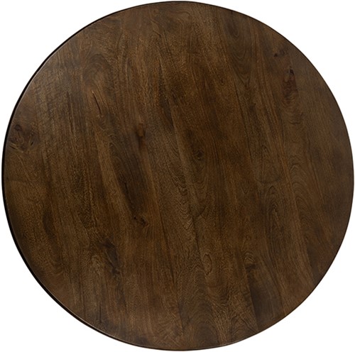 End table Ø50, H50, Mango Brown Walnut - Jumbo Collection-2