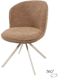 Kate chaise - pivotante 360 off-white - Unique Collection