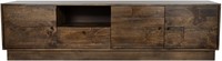 TV dressoir 190 met 3 deuren, 1 lade en 1 open vak, Mango Brown Walnut - Kaapstad Collection-1