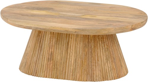 Coffee table 90, oval - Lund Collection