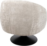 Louis fauteuil pivotante 360 - Star Collection-8