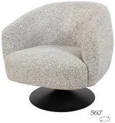 Louis fauteuil pivotante 360 - Star Collection