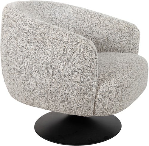 Louis draaifauteuil 360 - Puente - Ecru 06 - Star Collection-3