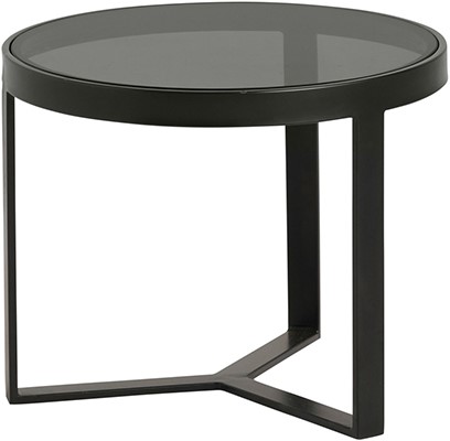 Lazio end table glass  Ø50  - Mix & Match Collection
