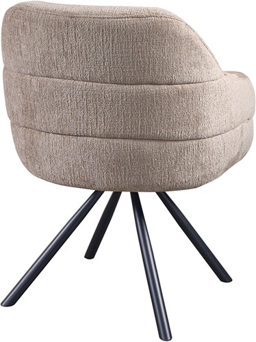 Mabel dining chair - swivel 360 - Unique Collection-2