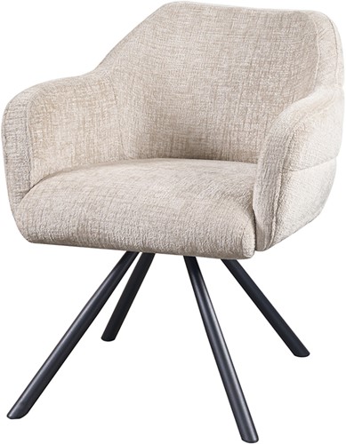 Mabel dining chair - swivel 360 - Unique Collection-5