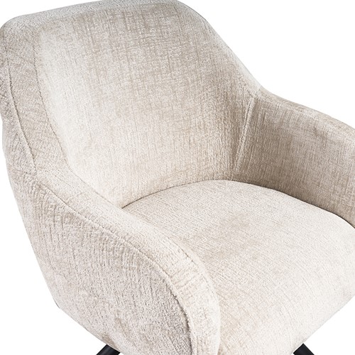 Mabel dining chair - swivel 360 - Unique Collection-9