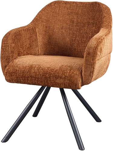Mabel dining chair - swivel 360 - Unique Collection-10