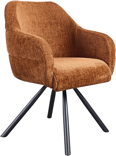 Mabel dining chair - swivel 360 - Unique Collection-13