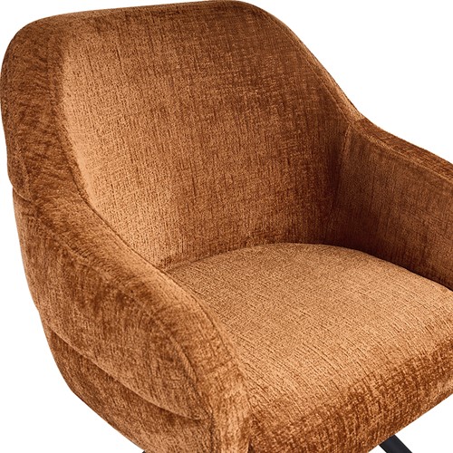 Mabel dining chair - swivel 360 - Unique Collection-14