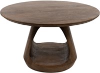 Bremen salontafel Ø70, H38, Mango Matt Walnut - Must Have Collection-1