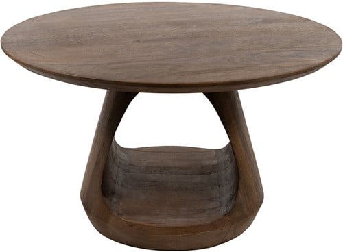 Bremen salontafel Ø70, H38, Mango Matt Walnut - Must Have Collection-1