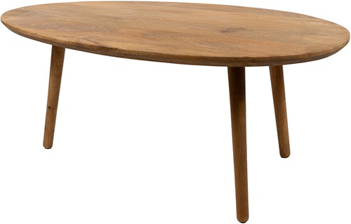 Hamburg salontafel ovaal 98, H42, Smooth Natural - Must Have Collection