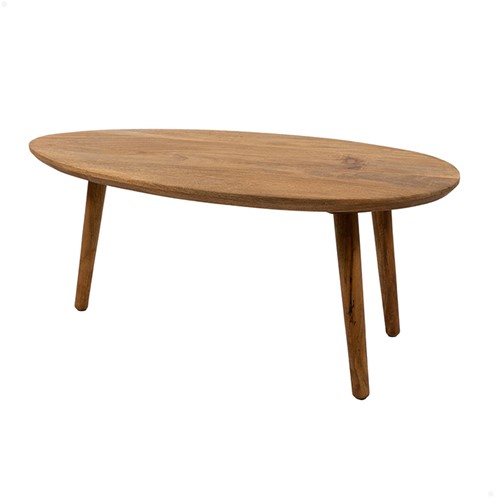 Hamburg salontafel ovaal 88, H37, Smooth Natural - Must Have Collection