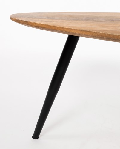 Kassel salontafel organisch, set van 2, Smooth Natural (17mm) - Must Have Collection-4
