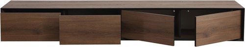Montano hanging TV cabinet 220 - Europe wood - Unlimited Laminate Collection-2