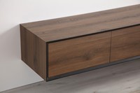 Montano hanging TV cabinet 200 - Europe wood - Unlimited Laminate Collection-4