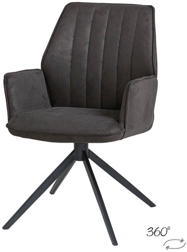 Neva dining chair - swivel 360ARS - Unique Collection
