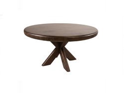 Table séjour Ø140, Mango Wabi Espresso Brown - Obelix Table Collection