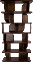 Oregano Bücherregal 90, Mango Brown Walnut - Oregano Collection-1