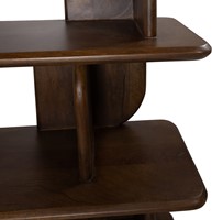 Oregano Bücherregal 90, Mango Brown Walnut - Oregano Collection-2
