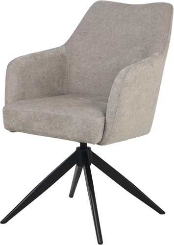 Reggy chaise - BRAS FERME - pivotante 360ARS - Unique Collection