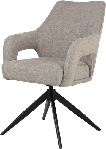 Reggy chaise - pivotante 360ARS - bras ouvert - Unique Collection
