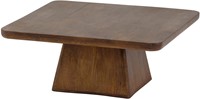 Salontafel 80, Mango Brown Walnut - Stockholm Collection