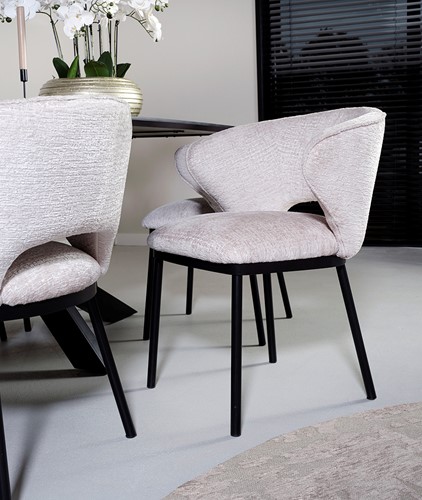 Liv armstoel - frame black metal - Dutch Industries Chairs-8