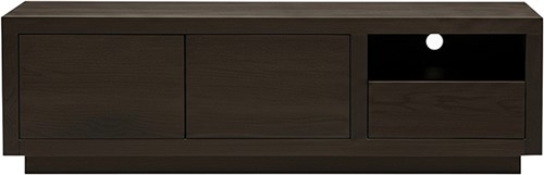 Tampere meuble TV 150 avec 2 portes, 1 tiroir et 1 niche, Natual Oak - Oak Collection-1