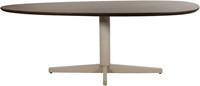Dining table 240, organic, leg Beige, Mango Brown Walnut - Taurus Table Collection-1