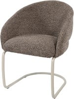 Taylor - armstoel - beige onderstel - Present - Brown 440 - Star Collection