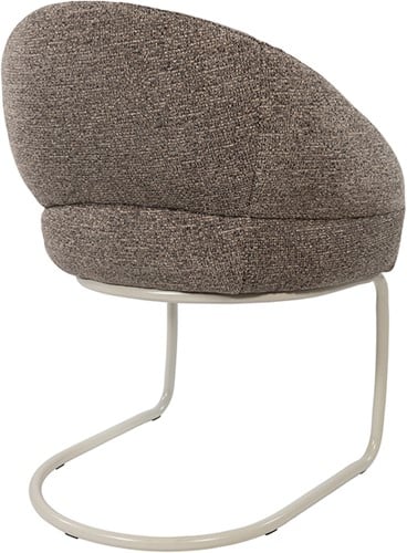 Taylor - armstoel - beige onderstel - Present - Brown 440 - Star Collection-2