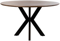 Table séjour Ø130, Mango Brown Walnut - Tokio Table Collection-1