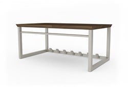 Antigua kapstok 100 met hoedenplank en 11 haken - Welcome Home Collection