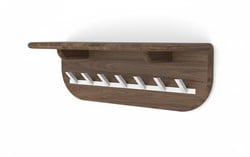 Aruba kapstok 60 met hoedenplank en 7 haken - Welcome Home Collection