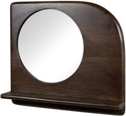 Curaçao étagère murale avec miroir et étagère - Welcome Home Collection