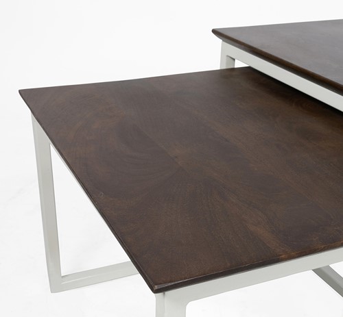 Jamaica salontafel, vierkant, set van 2 - Welcome Home Collection-1