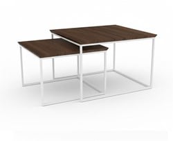 Jamaica salontafel, vierkant, set van 2 - Welcome Home Collection