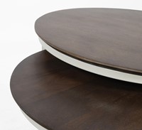 Barbados salontafel, rond, set van 2 - Welcome Home Collection-1
