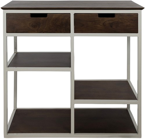 Montserrat Wandschrank 86 mit 2 Schubladen und 3 Fachböden - Welcome Home Collection-1