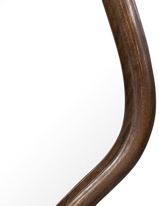 Wavy Spiegel 121, Mango Brown Walnut - Woody Collection-1