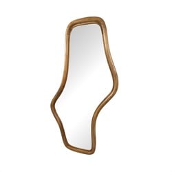 Wavy spiegel 121, Smooth Natural - Woody Collection